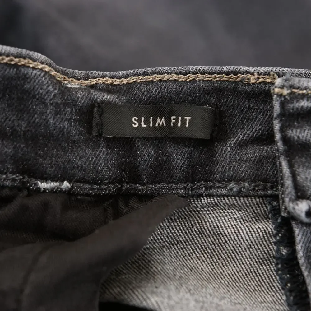 Banana Republic Slim Watershed Mill Valley Denim Black Jeans Mens Sz 34 x 34